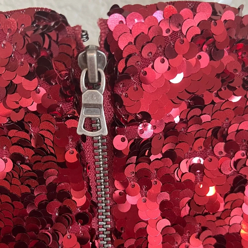 Alice + Olivia Brenna Sequin Bodycon Dress - Picture 8 of 13